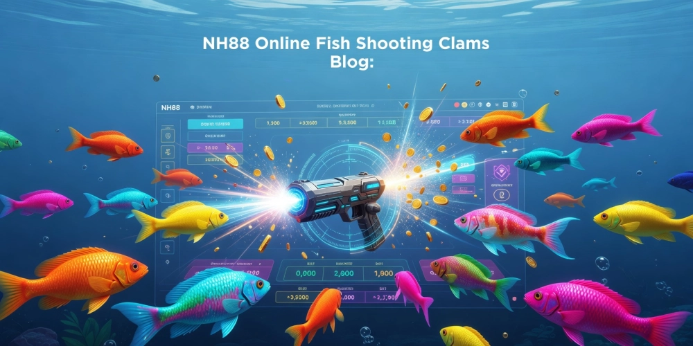 Khái niệm bắn cá xèng nh88 được minh họa qua giao diện game hấp dẫn với cá đa dạng