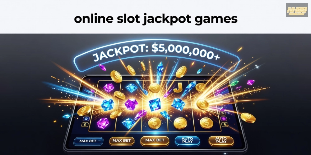 Hình minh họa cơ chế nổ hũ nh88 với jackpot tích lũy hấp dẫn trong game slot.
